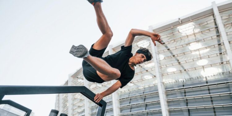 New Parkour Urban Tricks 2025