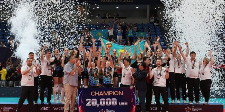 Indonesia Wins First AVC Cup Gold