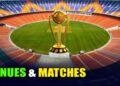 Cricket World Cup Venues Revealed